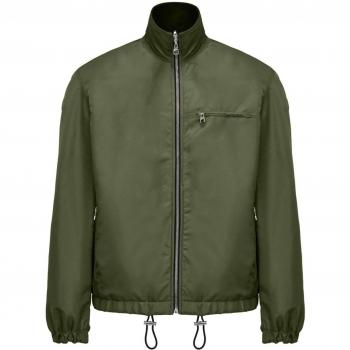 Alexander McQueen Men's Cotton Reversible Zipped Jacket in Black | Size Medium | 766091QTAAR0519