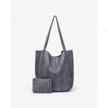 Bolso de hombro BIBA Wickenburg de piel azul