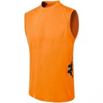 Kappa Busto Sleeveless - Camiseta sin mangas para hombre, color naranja, talla M