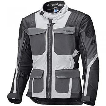 Held Mojave Top - Chaqueta textil para moto, color gris/negro, talla L