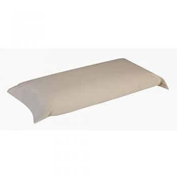 Almohadón Pikolin Home 100% Algodón Transpirable 150 Hilos Color Marrón Claro 90x40cm