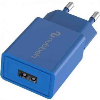 Cargador de Pared Nubbeh 10W 2A USB-A Azul