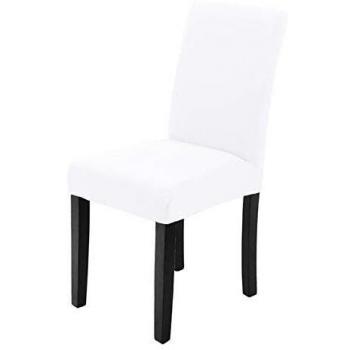 Veakii R Fundas para sillas Pack de 6 Fundas sillas Comedor, Lavable Comedor Asiento Cubre para el Comedor casero Modern Bouquet de la Boda, Hotel, Decor Restaurante