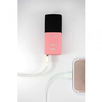 Mojipower Batería Externa para móvil, Power Bank 2600 mAh, Divertida, Colorida, diseño de Esmalte de uñas