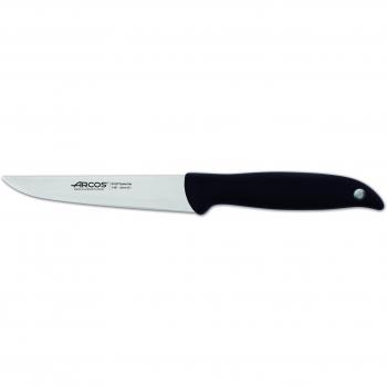 Arcos Serie Menorca, Cuchillo de Cocina, Hoja de 130 mm, Mango Color Negro