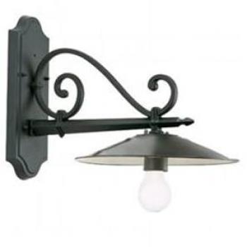 Aplique de Pared Antiguo en Aluminio Gris 25W - 45x34,5x30 cm