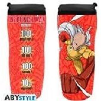 ABYstyle One PUNCH MAN - Taza de viaje Saitama