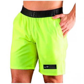 Endless Ace Iconic Shorts Hombres - Amarillo - Bermudas Deportivas Hombre - Alta Capacidad de Ventilación - Talla L