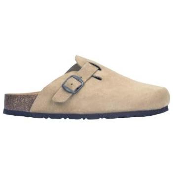 Sandalias Yokono Granada Zuecos Mules de Cuero Nobuck para Mujer Talla 36