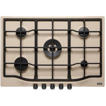Placa de Gas Franke FHTL 755 4G TC OA C 5 Fuegos 75 cm Beige