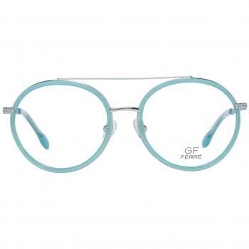 Gianfranco Ferre GFF0118 005 - Monturas de Gafas Graduadas Verdes Elegantes para Hombre con Lentes Recetados de 53 mm