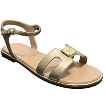 Sandalia Liu Jo Sally 510 con cierre de hebilla para mujer - Color dorado, talla EU 37