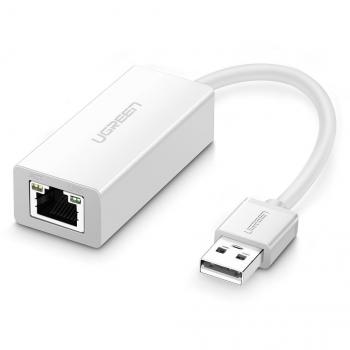 UGREEN Ethernet Adapter USB 2.0 to 10/100 Network RJ45 LAN Wired Adapter for Nintendo Switch, Wii, Wii U, MacBook, Chromebook, Windows 10, 8.1, Mac OS, Surface Pro, Linux