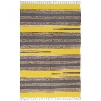 Kilim auténtico 180x120 cm hecho a mano 100% algodón certificado