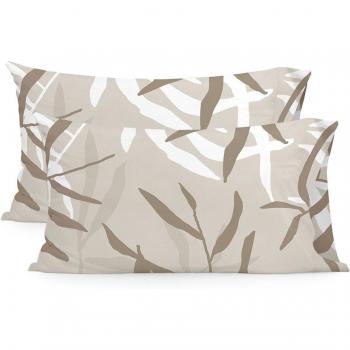 Funda de almohada Happyfriday Maple 100% Algodón 200 TC - Cama 135/140 (45x155 cm)