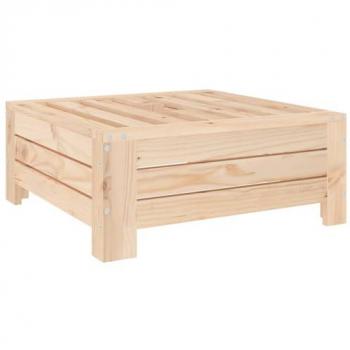 Cubierta para base de sombrilla de madera maciza de pino, color marrón