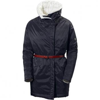 Helly Hansen Embla Winter Wrap - Parka para mujer, color azul, talla L