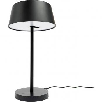 Lámpara de mesa LED Milica de Lindby, negra, atenuable, moderna, con dimmer táctil, hecha de metal, 1 llama