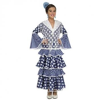 Disfraz Infantil My Other Me Alvero Flamenca Azul 7-9 Años
