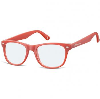 Montana Readers BLFBOX67 Blue-Light Block Men's Eyeglasses Red Size +1.50 - Frame Only - Blue Light Block Available