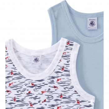 Petit Bateau X2 Deb Koi Abbr, Conjunto de Ropa Interior para Niños, Multicolor
