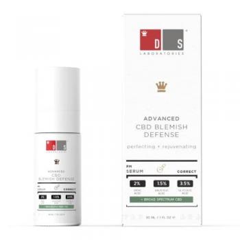 DS Laboratories Advanced CBD Blemish Defense 30ml - Tratamiento antiimperfecciones con CBD, formulación avanzada, 30 ml