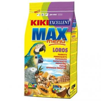 Kiki Max Menu - Alimento Completo para Loros y Cotorras, 1 kg