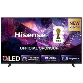 TV Hisense QLED 75E7S PRO 75 (189 cm) UHD 4K Smart TV con IA, Modo Juego 144Hz, Dolby Vision y Atmos, HDR10+ Gaming