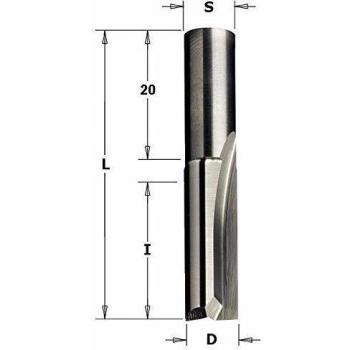 Fresa para Pantógrafo Z2 HWM Diámetro 8mm Longitud 30mm Sólido 9.5mm Doble Corte CMT