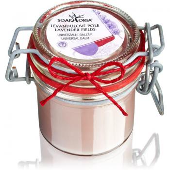 Soaphoria Universal Lavender Body Balm 125 ml - A nourishing body balm infused with lavender essential oil, designed to hydrate and soothe the skin. It features a blend of natural ingredients, including shea butter, coconut oil, and beeswax, providing