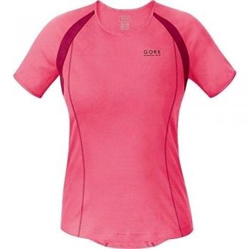 Gore Running Wear Essential Lady - Camiseta para mujer, color rosa, talla 40