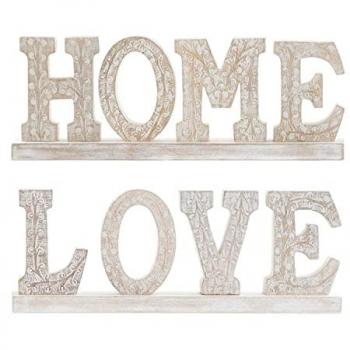 Figura Decorativa DKD Home Decor Blanco Decapé 40,5 x 5 x 15 cm (2 Unidades)