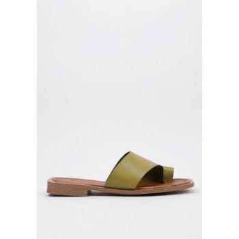 Sandalia Plana Krack Core LIENA para mujer en color Verde, talla 36