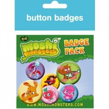 GB eye LTD, Moshi Monsters, Monsters, Pack de Chapas