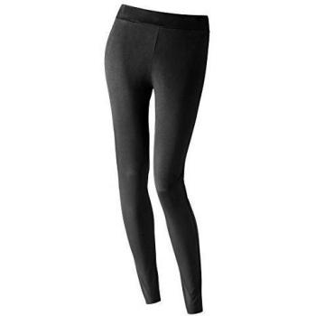 'Mujer Leggings Velour  Negro negro