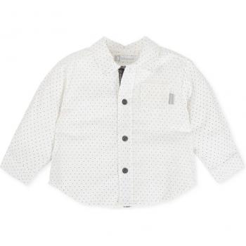 Camisa de niño de viyela con topitos Tutto Piccolo