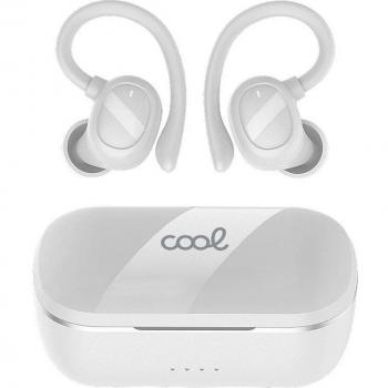 Cool Auriculares Stereo Bluetooth Earbuds Inalámbricos Fit Sport Blanco