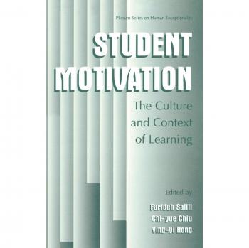 Springer Student Motivation: The Culture and Context of Learning - Educational Psychology Resource