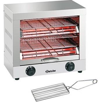 BARTSCHER A151600 TUBO TUBO TOUMAS, DOBLE, PLATA, 230V, 3KW, 400mm x 370mm x 405mm