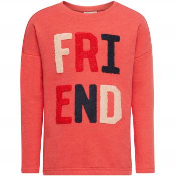 NAME IT Sudadera NIÑA Kea - 134-140, Poinsettia