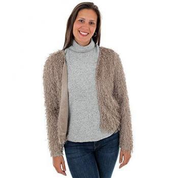 Vero Moda Cazadora Mujer S Dorado 10220800 VMTULLY LS Cardigan JRS BF Silver Mink