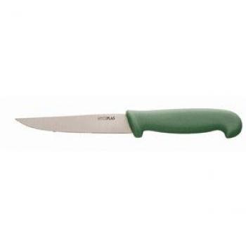 Cuchillo para Verduras Verde de 10 cm - Hygiplas