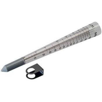 Pluviómetro Silverline 160 mm con soporte de pared
