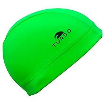 Gorro de lycra Turbo banda ancha verde