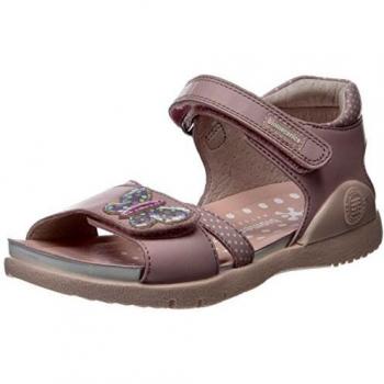 Biomecanics 182167, Sandalias con Punta Abierta Niña, Rosa