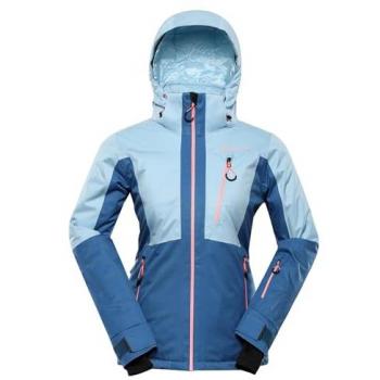 Chaqueta de esquí para mujer Alpine Pro Reama, impermeable, elástica, con capucha, ideal para invierno y actividades al aire libre