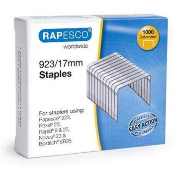 Rapesco 1240 Grapas Galvanizadas 923/17 mm