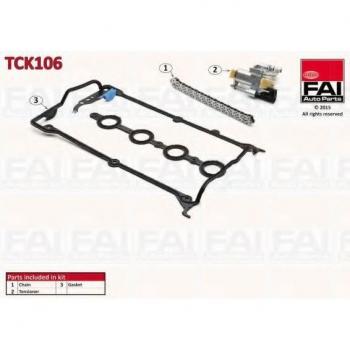 Kit de cadena de distribución FAI AutoParts TCK106