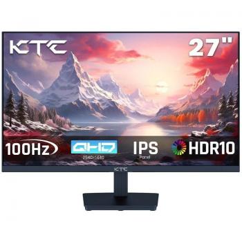 Monitor Gaming KTC H27T27 27 QHD 2560x1440 IPS, 100Hz, HDR10, 1ms, FreeSync, Reducción de Luz Azul