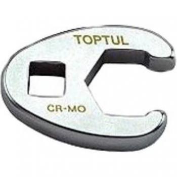 Llave de estrella TOPTUL 19 mm abierta para ratchet 3/8 - Llave boca estrellada de gran potencia TOPTUL AEAV1219